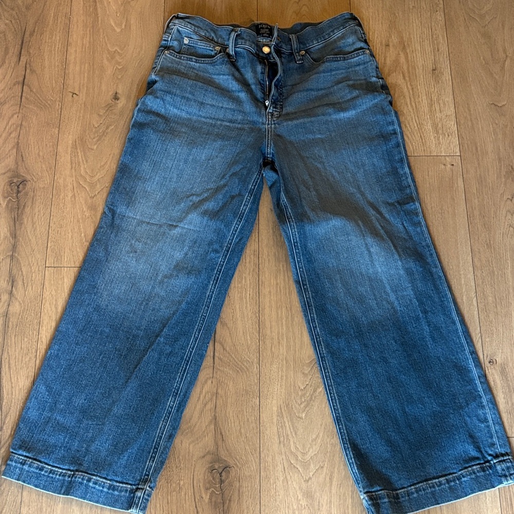 J. Crew Dark Blue Flare Jeans